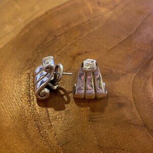 RETIRED James Avery Classico French Clip Earrings, Sterling Silver